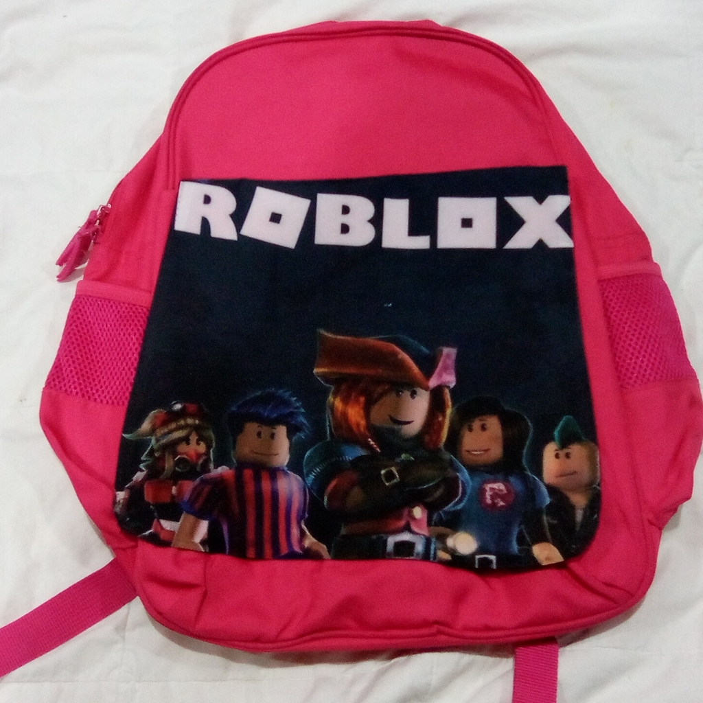 Roblox Kids Pink Backpack